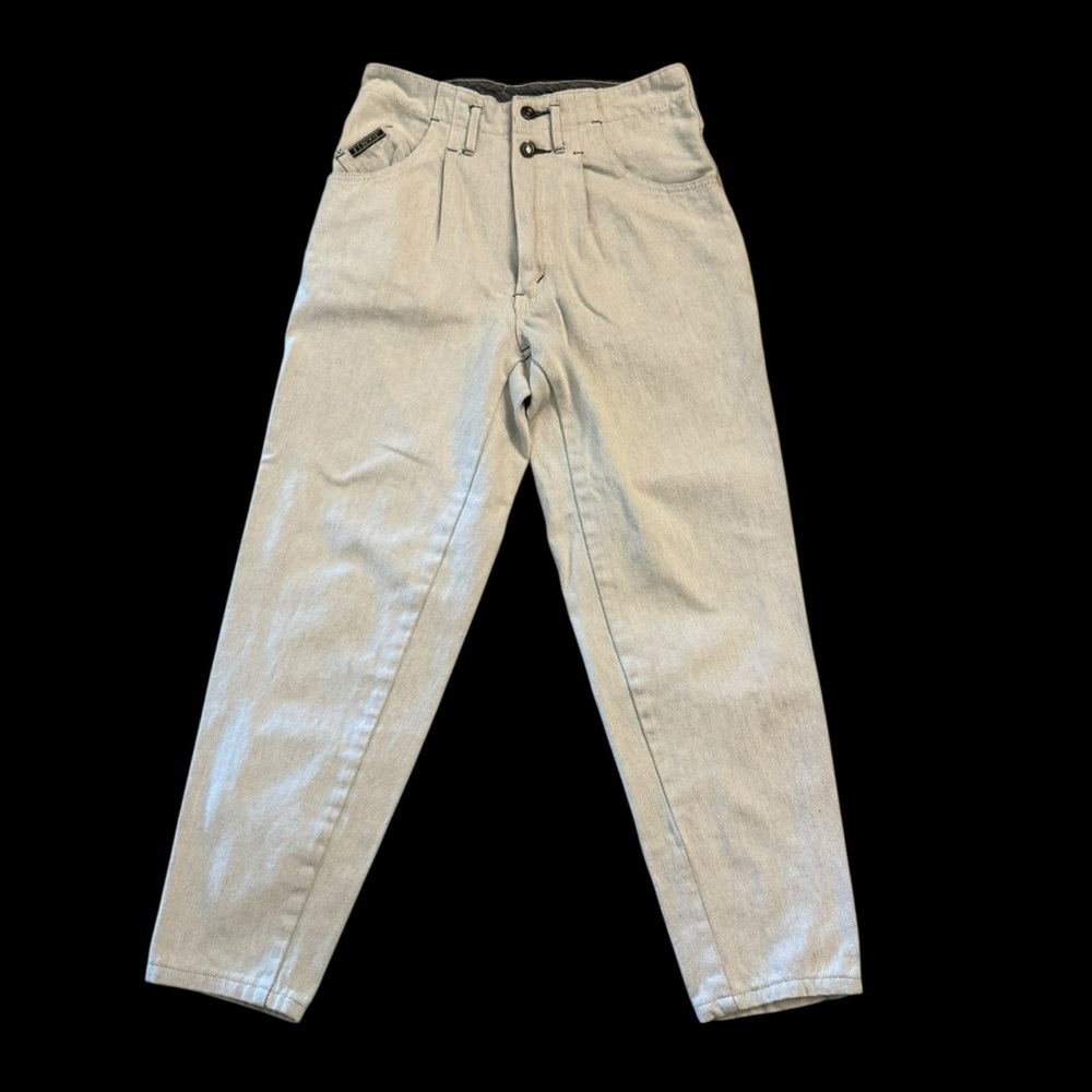 Vintage R.G. Brown’s/Orogo Brown Trouser Jeans in Oatmeal